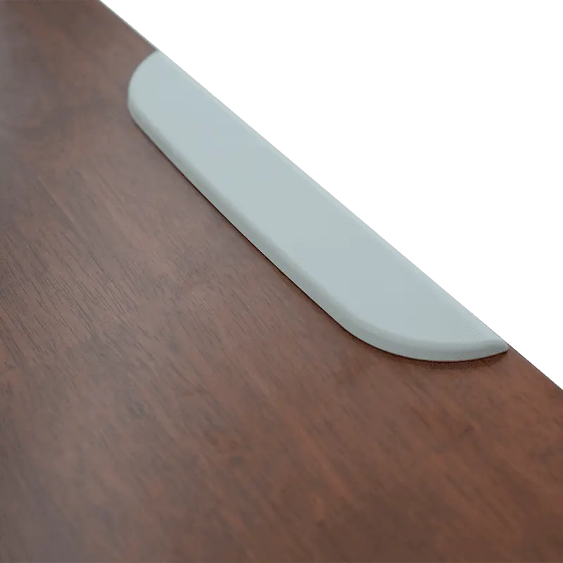 SK06 Adhmad Soladach Walnut Aeroibrithe Deasc Tilting Inchoigeartaithe Airde