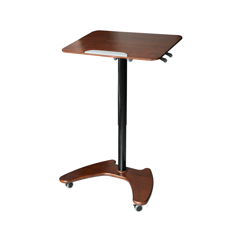 SK06 Adhmad Soladach Walnut Aeroibrithe Deasc Tilting Inchoigeartaithe Airde