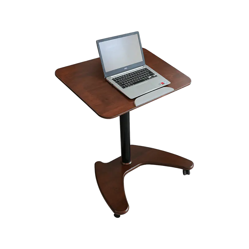 SK06 Adhmad Soladach Walnut Aeroibrithe Deasc Tilting Inchoigeartaithe Airde