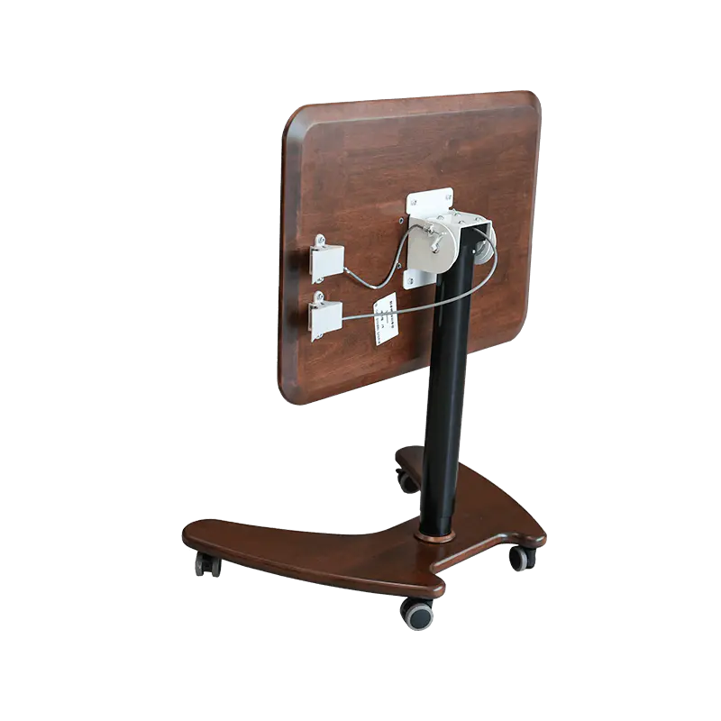 SK06 Adhmad Soladach Walnut Aeroibrithe Deasc Tilting Inchoigeartaithe Airde